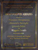 Best Poster Award -- ACNS 2024